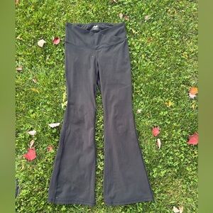 Black Flared Yoga Pants